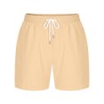 thumbnail image 4 of Plebaso Men's Casual Shorts Drawstring Elastic Waist Summer Shorts Lightweight Beach Shorts with Pockets, 4 of 6