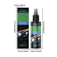 thumbnail image 3 of FHBVT Headlight Restoration Spray 120ML Auto Mirror Cleaner Removes Yellowing Oxidation Scratches Ceramic Protective Coating Hydrophobic Brightness Enhancement for Cars Trucks SUVs, 3 of 9