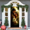 thumbnail image 2 of Christmas Decorations Indoor 35 X 71 Inch Christmas Door Frame - Santa Claus Pattern - Christmas Door Decoration - Festival Party Decoration Indoor Christmas Decorations, 2 of 6
