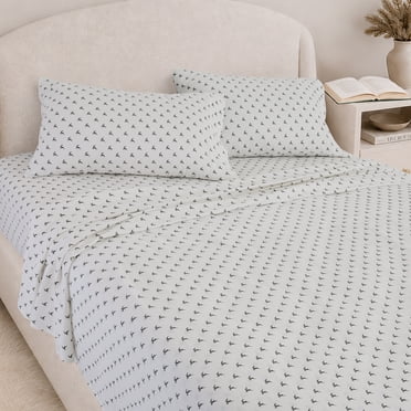 Holiday Time King Flannel Sheet Set