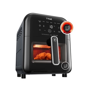 T-fal Infrared Air Fryer, Infra-Heat™ Technology, 7-in-1, 6L/6.3QT, No-Preheating, Faster, Juicier, Crispier, Graphite