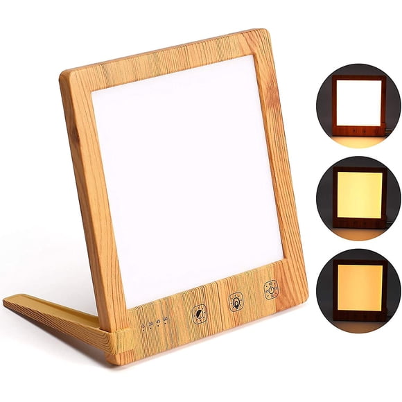 Led Light Lamp For The Effective Treatment Of Seasonal Affective Disorder With Timer Function Touch Control Suitable For The