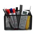 thumbnail image 4 of Magnetic Pencil Holder Sturdy Metal Mesh Pen Cup Portable Large Capacity Magnetic Marker Storage Basket Multifunctional Pencil Storage Organizer for Refrigerator Whiteboard Locker School, 4 of 6