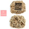 thumbnail image 3 of Wig Mega Large Thick Curly Chignon Messy Bun Updo Clip In Hair Extensions As Real, wig for Women, 3 of 3