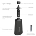 thumbnail image 2 of Filtre LifeStraw Peak Squeeze, Dark Mountain Gray, 650 ml, 2 of 5