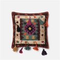 thumbnail image 1 of Loloi 18" Square Cotton Blend Wool Down Throw Pillow, 1 of 1