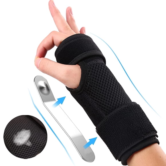 Carpal Tunnel Wrist Brace Night Support, Wrist Support Braces Right Hand with Splint for Tendinitis, Arthritis, Sprain for Men & Women-Right Hand