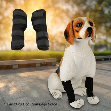 Ejoyous 1 Pair of Dog Rear Leg Brace Pet Surgical Injury Bandage Wrap Heal Wound Protector,Dog Leg Brace,  Dog Injury Wrap