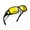 Black Frame/Night Vision Yellow Lens, variant on Joopin Fit Over Wrap Sunglasses Polarized Lens Wear Over Prescription Eyeglasses 100% UV Protection for Men and Women