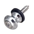 thumbnail image 2 of Guitar Ukulele Mandolin Strap Button Locks Secure Screw Black Gold Silver Parts, 2 of 9