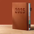 thumbnail image 2 of WHEANG Home Decor 2025 Academic Planner 2025 Monthly Tabs Daily Organizer Twin Wire Binding Pocket Folder Sticky Notes One Size Multi-Color, 2 of 8