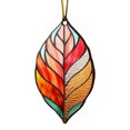 thumbnail image 1 of Meitianfacai Acrylic Flat Printing Leaves Christmas Decorations Christmas Tree Decorations Hanging Pendants, 1 of 5