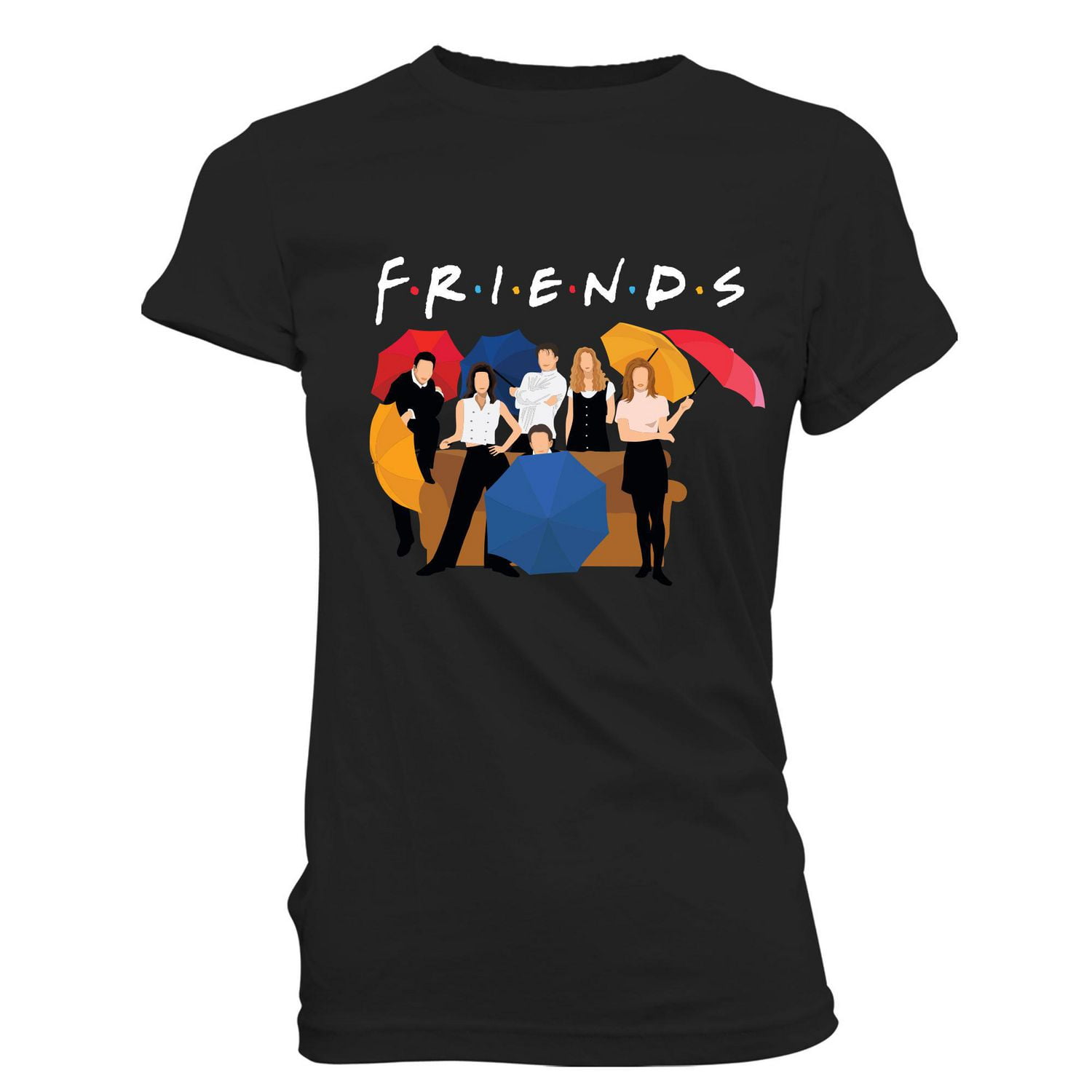 Ladies Friends Stylized T-Shirt