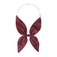 thumbnail image 1 of INSPIRE CHIC Robe de Marin pour Femme Pré-Nouée avec Nœud Papillon Nœud Papillon Déco Rouge Foncé Taille Unique, 1 of 5