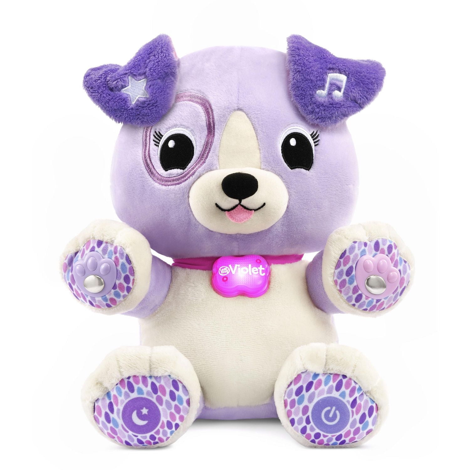 LeapFrog My Pal Violet Smarty Paws™ Personalized Plush Puppy - English Version