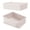 White_new14213, variante sur Boîte de Rangement pour sous-Vêtements avec Couvercle / Séparateur de Tiroir en Plastique Sans Cloison / Gain de Place Polyvalent pour Chaussettes Écharpes Cravates / Léger Robuste 11x8.3x3in / Étagère de Garde-Robe de Chambre / 1 Pce