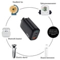 thumbnail image 5 of Usb C To Usb C Fast Charging Cable 65W Gan Charger Usb C Fast Charger Pd 3.0 Charger Foldable Wall Charger Compatible for Cell Phones Tablets Laptops Headphones, 5 of 5