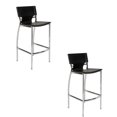 thumbnail image 1 of Tabouret Mattear (26") en noir ENSEMBLE DE 2, 1 of 4