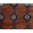 thumbnail image 4 of oneOone Georgette Viscose Fabric Leaves & Floral Block Printed Fabric 1 Yard 42 Inch Wide, 4 of 4
