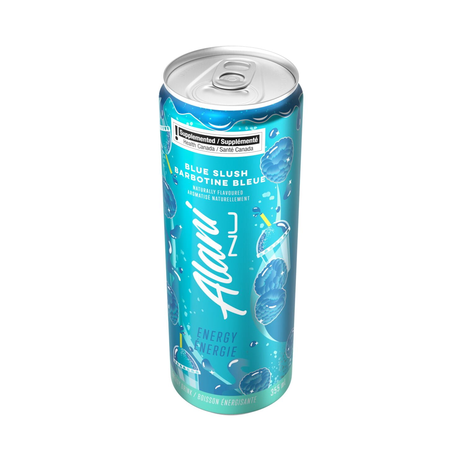 Alani Nu Blue Slush Energy Drink 355 ml Sleek, Can