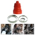 thumbnail image 4 of Miulika Driveshaft CV Joint Boot Set with 4 Clamps Automotive Accessories Wear Resistant Red, 4 of 8