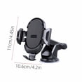 thumbnail image 3 of LSLJS Car Phone Mount Super Stable Upgraded Hook Car Cell Phone Mount Hands Automobile Cradles Universal Fits All Smart Phone, Mobile Phone Clip, 3 of 9