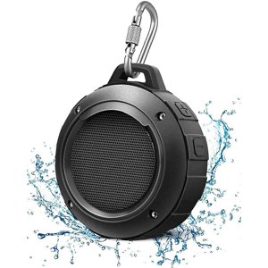 Haut-parleur Bluetooth sans fil externe étanche Mini Haut-parleur de voyage douche avec subwoofer