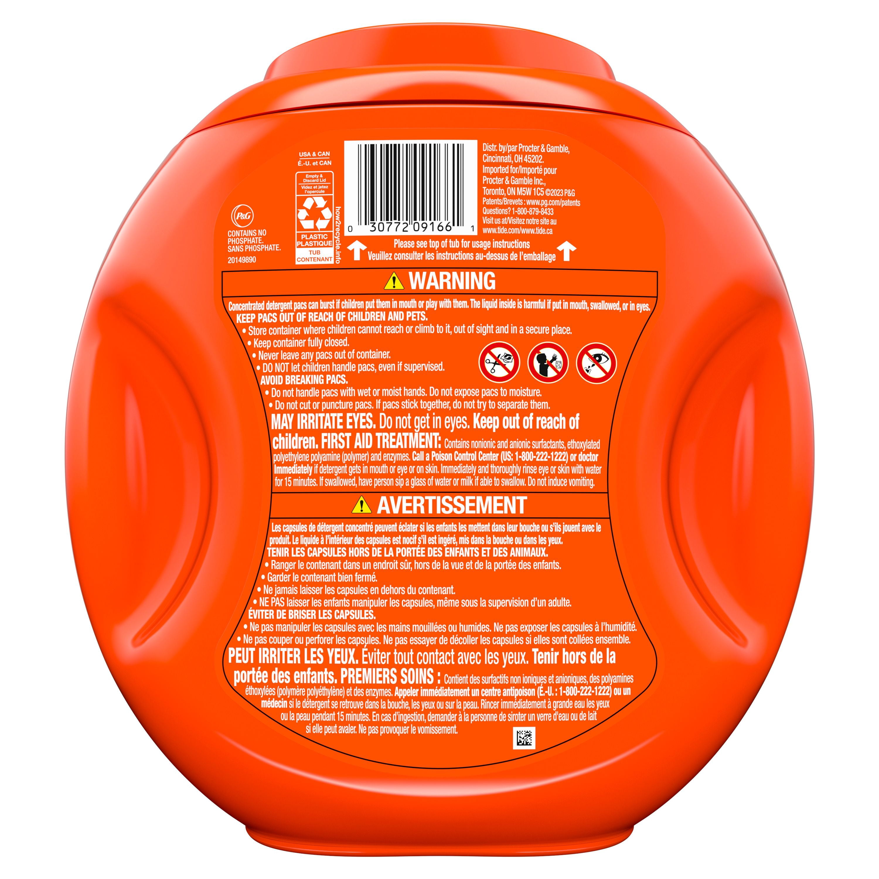 Tide Laundry Detergent Pods, Sring Meadow Scent, 76 Count