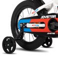 thumbnail image 4 of JOYSTAR New Berry Kids Bike, Ages 3-10, 12-20 Inch with Training Wheels, White, 4 of 6