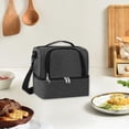 thumbnail image 3 of Ohufall Sac à Dos-Repas Isolé à Double Couche Étanche Grande Capacité pour Hommes Femmes Usage Quotidien, 3 of 8