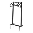 thumbnail image 3 of DOLITY Garden Hose Holder Metal Water Pipe Storage Stand Rack for Vegetable Patches 112cmx41cm, 3 of 9