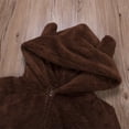 thumbnail image 3 of Pyjamas à Capuche en Peluche pour Femmes, Dessin Animé, Oreilles 3D, 3 of 6