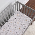 thumbnail image 4 of Ensemble de 2 mini-draps-housse de bébé George Baby, 4 of 6