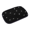 thumbnail image 3 of Housse de Protection pour Accoudoir de Voiture Noir Incrusté avec Support Clignotant pour Intérieur du Véhicule, 3 of 6