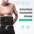 thumbnail image 2 of Smart Fitness Trainer Belt Electrical Abs Stimulator Unisex Abdominal Muscle Trainer 6 Modes 19 Levels, 2 of 8