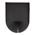 thumbnail image 1 of Curtain For Windows Polyester Fabric Panel Drapes Cordless Pleated Window Shades Easy Install No Drill No Tools White Blue Black br Light Filtering Blinds Size 236 W X 59 H, 1 of 4