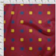 thumbnail image 3 of oneOone Cotton Cambric Fabric Small Motif Ikat Decor Fabric Printed BTY 56 Inch Wide, 3 of 4