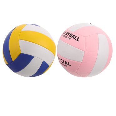 2 Pcs Entraînement Sportif Volleyball Examen d'Entrée Ballon de Volleyball Volleyball Souple Volleyball Intérieur