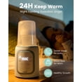thumbnail image 4 of GROWNSY Baby Bottle Warmer 8-in-1 with Timer ,Temperature Control,Defrost, Sterilizer, Heat Baby Food Jars Function, 4 of 9