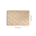 thumbnail image 3 of Absorbent Non Slip Foam Bath Mat with Machine Washable Soft Velvet Texture for Bathroom Kitchen Long Lasting Easy to Dry Anti Backing Relaxeds Feet 15.74x23.62in, 3 of 8