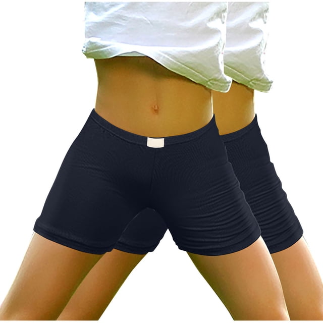 Birdeem Short pour Filles Mode Décontractée Printemps et Été Uni Taille Élastique Short pour Enfants