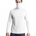 thumbnail image 4 of Ovbmpzd Sun Protection Womens Tops Trendy Long Sleeve White Solid Breathable Tees Womens Tunic Tops XXXXL, 4 of 9