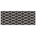 thumbnail image 1 of 2x5' Sharaya Charcoal Printed Floor Mat, 1 of 5