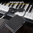 thumbnail image 3 of Keyboard Damper, Silicone Steel Black White Keyboard Sustain Pedal, For Electronic Keyboard Digital Piano, 3 of 8