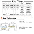 thumbnail image 2 of Yuyuzo Front Closure Bras for Women Full Coverage Wireless Adjustable Strap Seamless Buckle Underwear, 2 of 3