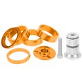 thumbnail image 4 of Bicycle Headset Spacer, Headset Stem Spacer Lightweight High Reliability  for Mountain Bike Gold, 4 of 8