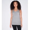 thumbnail image 4 of American Apparel Fine Jersey Tank, M, Heather Grey, 4 of 4