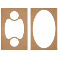 thumbnail image 2 of Peachtree Woodworking Football Bowl and Tray Template - 2 Piece Set, 2 of 4