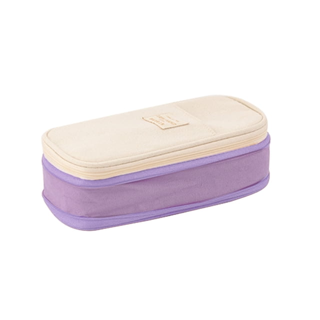 RKSTN Pencil Case Large Capacity Macaron Color Matching Can Transform Into A Large-capacity Upgrade Pencil Case Pencil Pouch for School