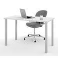 thumbnail image 1 of Bestar 24" X 48" Table with Square Metal Legs, 1 of 3